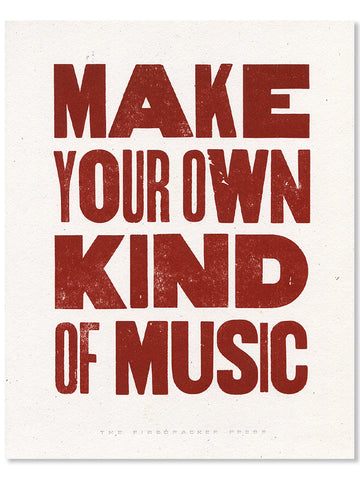 Make Music Poster