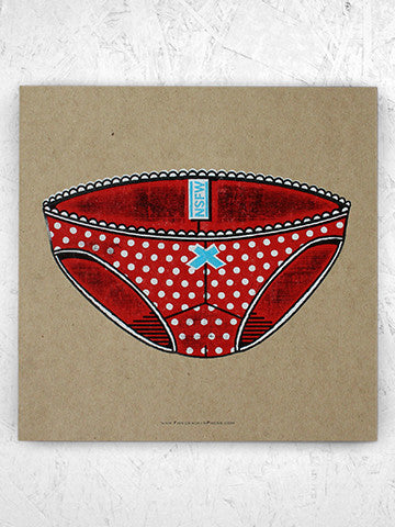 Cheeky Mint Polka Dots Women Underwear Panties Dots Undies Women Lingerie  Gift for Girlfriend Birthday Gift for Wife Couple Underwear 