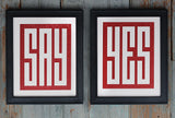 Say POSTER