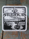 ST. LOUIS COASTER SET