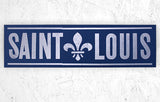 SAINT LOUIS BROADSIDE - SINGLE POSTER