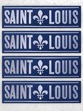 SAINT LOUIS BROADSIDE - SINGLE POSTER