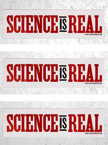 SCIENCE IS REAL - SINGLE POSTER