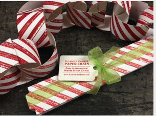 Candy Paper Chain candy cane paper chain – The Firecracker Press