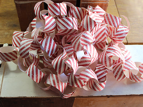 Candy Paper Chain candy cane paper chain – The Firecracker Press