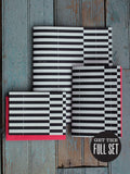 BLACK STRIPE TRI-FOLD