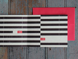BLACK STRIPE TRI-FOLD